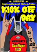 Kick Off Day Rassemblement de moto, scène rock, football américain